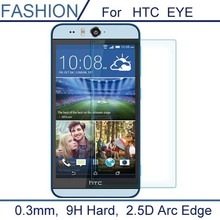 0.3mm Premium Tempered Glass for HTC Desire Eye 5.2″ 9H Hard 2.5D Arc Edge Transparent Screen Protector with Clean Tools