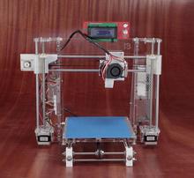 2015A Upgraded Quality High Precision Reprap DIY Printer kit with printer 3D print LCD prusa I3