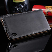 For Sony Z3 Mobile Phone Cases High Quality Real Genuine Leather Case Cover For Sony Xperia