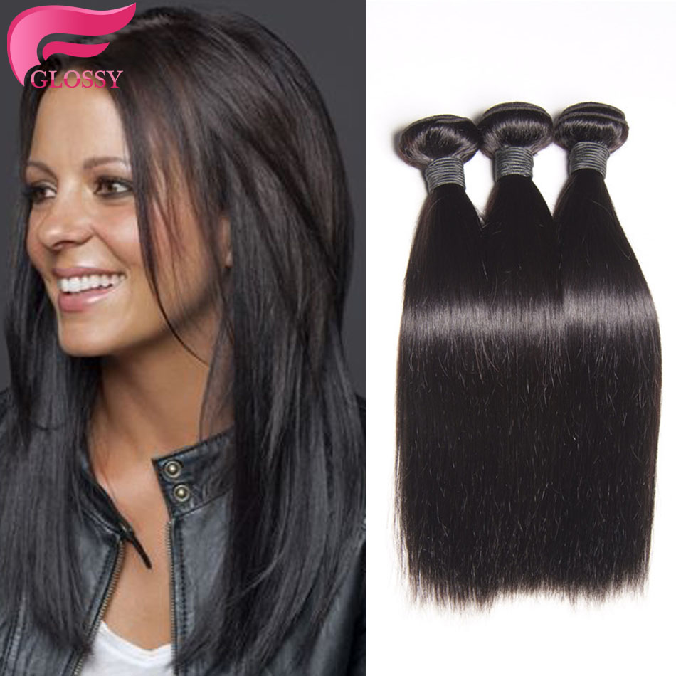4 Bundles of Malaysian Straight Hair Cheap Thick Straight Hair Bundles Top Hair Extensions Beat Human Hair Weave Brand