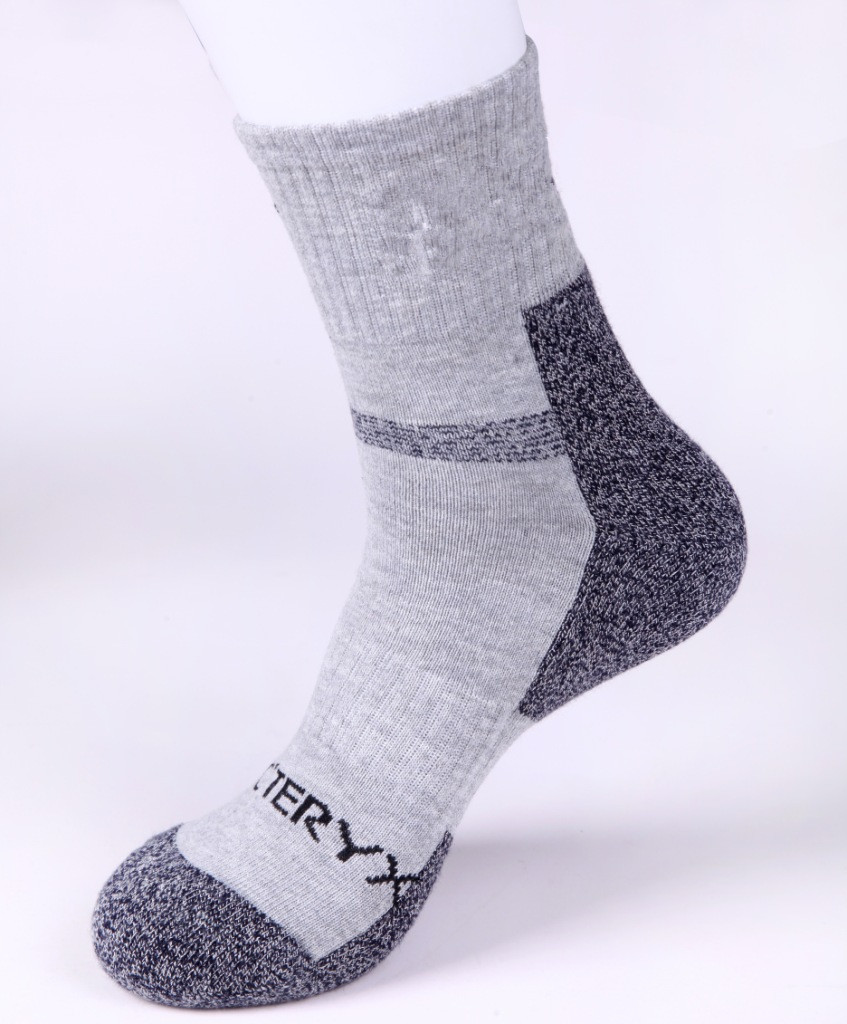 Thickening socks coolmax quick drying socks outdoor sports men s socks terry towel male socks arc