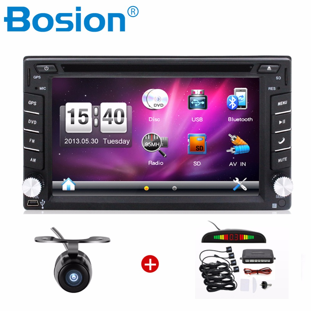 Universal Car Radio Double 2 din Car DVD Player GPS Navigation In dash Car PC Stereo video Map+Free Camera+Free Parking Sensor Universal Car Radio Double 2 din Car DVD Player GPS Navigation In dash Car PC Stereo video Map+Free Camera+Free Parking Sensor