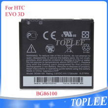Battery BG86100 for HTC X515m EVO 3D EVO 4G G17 X515M X515D  Mobile Phone Battery