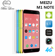 Freeshipping Meizu M1 Note Noblue MTK6752 Octa Core 4G LTE Cell Phones 5.5″ FHD Screen 2GBRAM 16GB 32GB ROM 13MP Camera Dual SIM