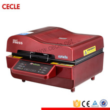 double station logo efficient heat press machine hot sale
