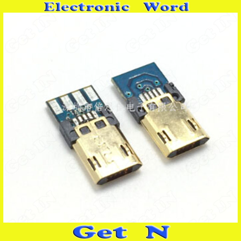 25pcs micro v8 port with pcb board for phone tablet b type micro usb power data in 25pcs micro v8 port with pcb board for phone tablet b type micro usb power data in