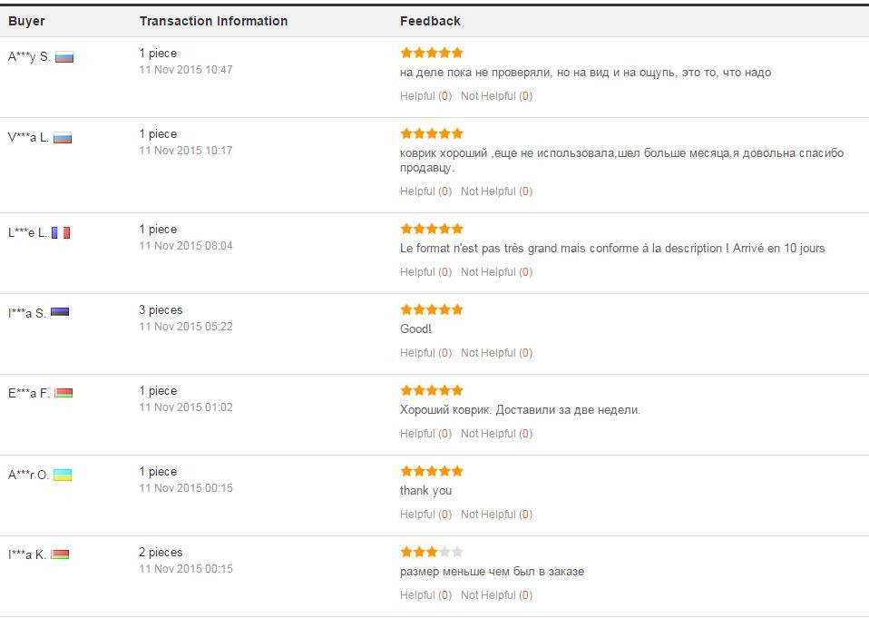 silicone place mat-comments