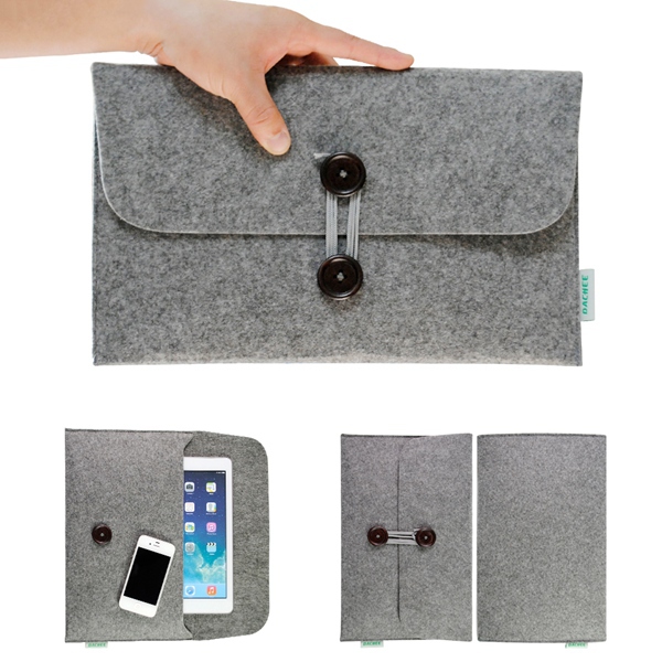 10Pcs/Lot Fashion Wool felt Laptop Sleeve Case Notebook bag Fit For All MacBook 11.6'' 13.3'' 15''inch Air Pro Retina Laptop