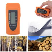 2015 Newest Overvalue Mini Digital LCD 2 Pins Cotton Wood Bamboo Moisture Meter Damp Tester Detector Fit For Office