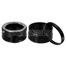 AF Macro Extension Tube Ring Adapters Set For EF DSLR SLR Camera Lens for canon 50D 40D 30D 600D 7D canon eos Rebel T1i XTi XS