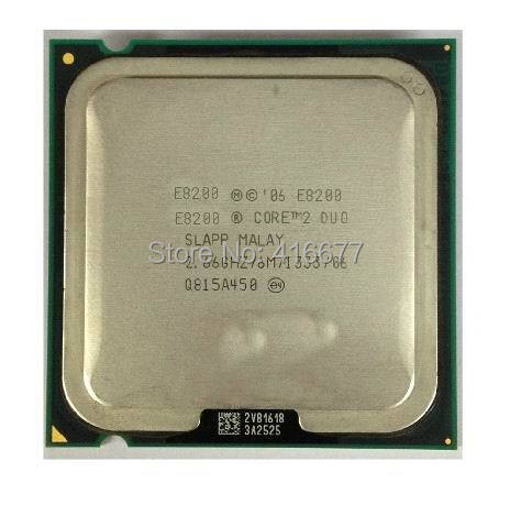 Купить оригинальные e8200 настольных процессора для intel core 2 duo ...