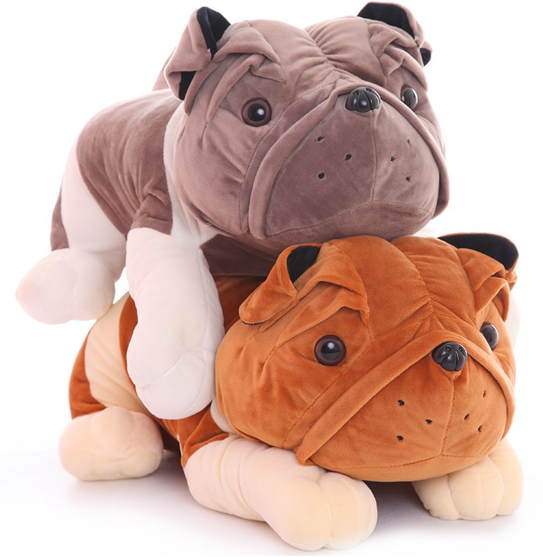 peluche bulldog