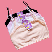 Young Girl Bra 4 Colors 95% Cotton Lovely Solid Sling Breathable Student Underwear Small Cozy Training Bra #411