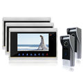 Homefong 7 Video Intercom Door Phone System With 3 Monitors HD Doorbell Camera Wholesale View Angle