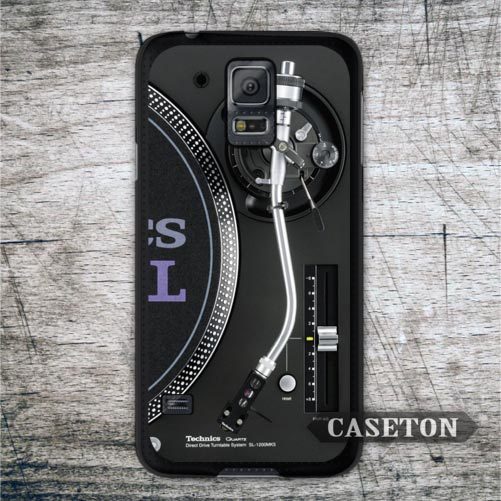DJ Technics Turntables Classic Retro Case For Galaxy S6 S5 S4 S3 mini Active Advance Win