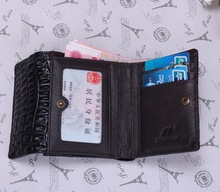 2015 Fashion Wallet Women Korean Winter New Leather Ladies Coin Purse Female Ostrich Short Genuine Wallets