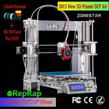 100 Brand new Model Upgraded Prusa i3 DIY 3d Printer kit P802 High Precision Reprap kits