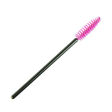 New 100pcs pack make up brush Pink synthetic fiber One Off Disposable makeup Eyelash Brush Mascara