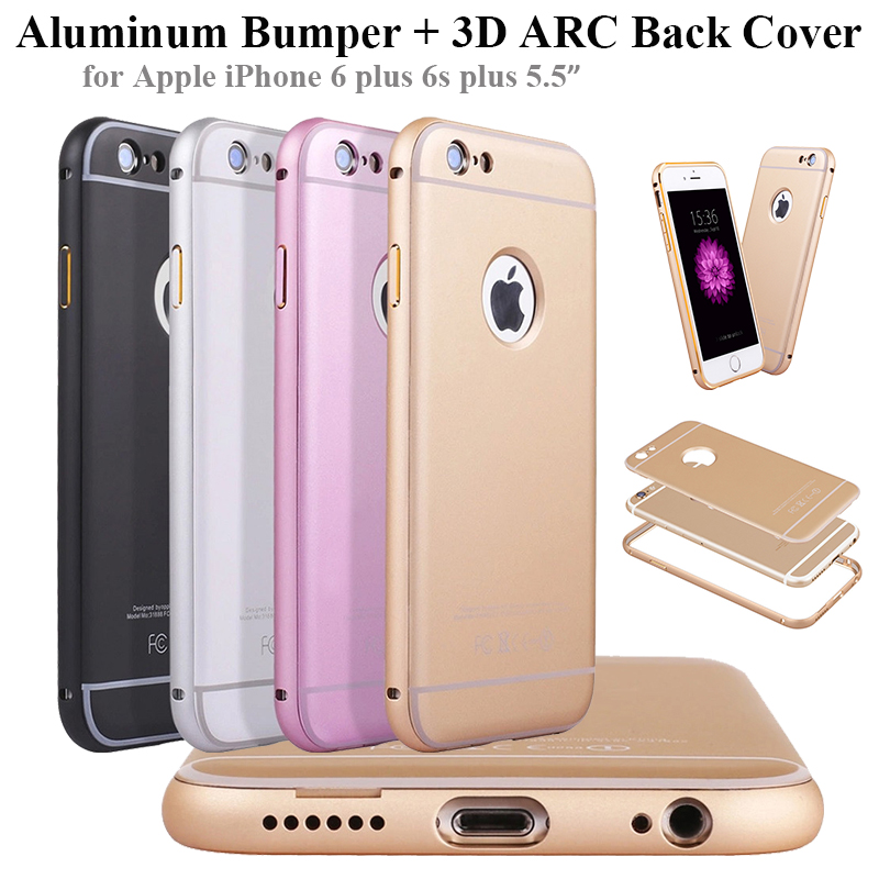 brand new metal phone cases for iphone 6 plus aluminum bumper frame 3d arc edge back brand new metal phone cases for iphone 6 plus aluminum bumper frame 3d arc edge back