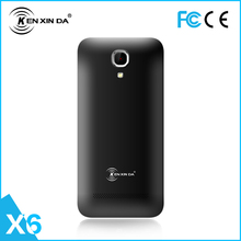  Kenxinda Brand smartphone X6 5 0 inch Quad core MTK6582 Android 4 4 3G WCDMA