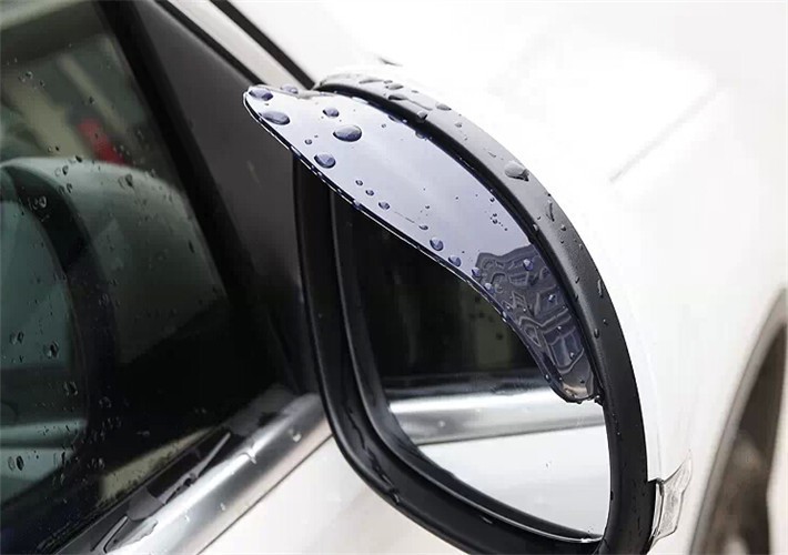 Universal Flexible PVC Car Accessories Rearview Mirror Rain Shade Rainproof Blades Car Back Mirror Eyebrow Rain