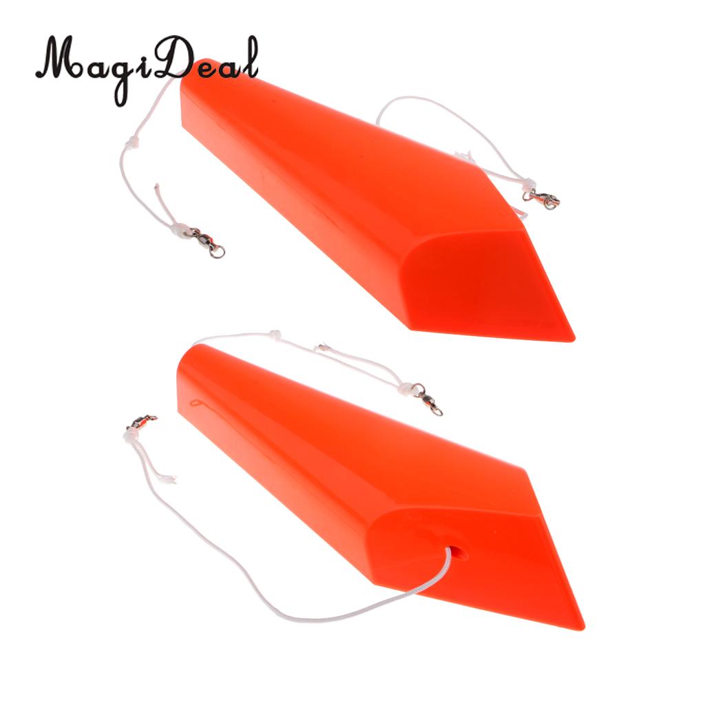 Description Picture 3 of itemLeft / Right Splashing Float for Boat Trolling Fishing Big Game Side Planer Dive Board