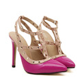 New Design Chaussure Femme Zapatos Mujer Shoes Woman Pumps High Heels Ladies Shoes Summer Shoes Rose