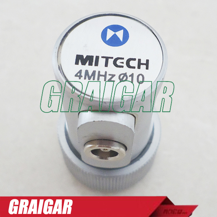 MITECH 4MHz 10mm Straight Beam Probe Transducer for MFD350B,MFD500B,MFD620C,MFD650C,MFD800C Ultrasonic Flaw Detector
