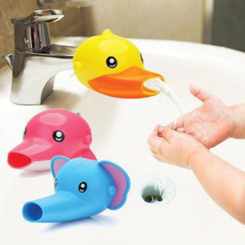 Faucet Extender For Helps Children Toddler Kid Hand Washing in Bathroom Sink bathroom accessories led water for chuveiro~GM287