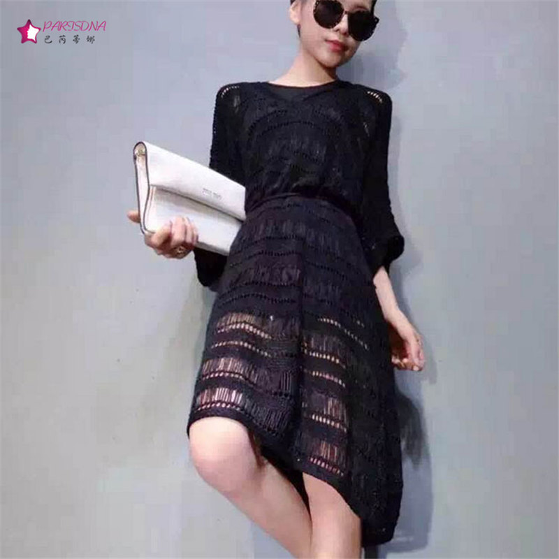 Vestido デ middot; フェスタ夏プラス サイズ女性高級v ネック ニット ドレス セクシー な