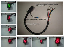 1 piece/lot Red Light LED Digital Gear Indicator