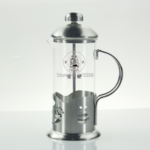 Free Shipping Dedicated French Press Stainless Glass 350ml