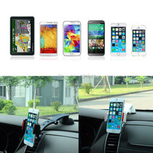 360 Degree Universal In Car Dashboard Cell Mobile Phone GPS Mount Holder Stand Cradle For iPhone 6s Samsung HTC for Sony HTC LG