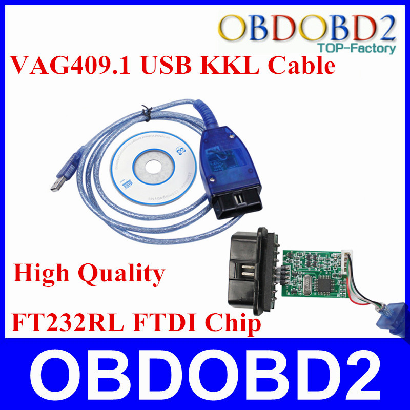 Vag 409.1 USB KKL    FT232RL FTDI   VAG  VAG409 VAG-COM OBD2  