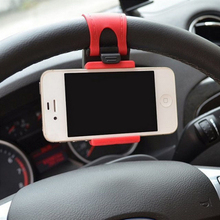 2015 Steering Wheel Mobile Scaffold Vehicle-Mounted Mobile Rack The New Mobile Creative Auto Supplies Car Mobile Phone Holder