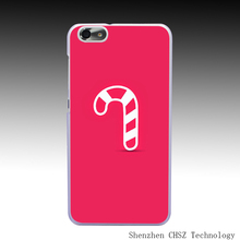 121R Christmas Candy Cane Bar Hard Clear Case Transparent Cover for Huawei P6 P7 P8 Lite Honor 6 7 G7 4C 4X