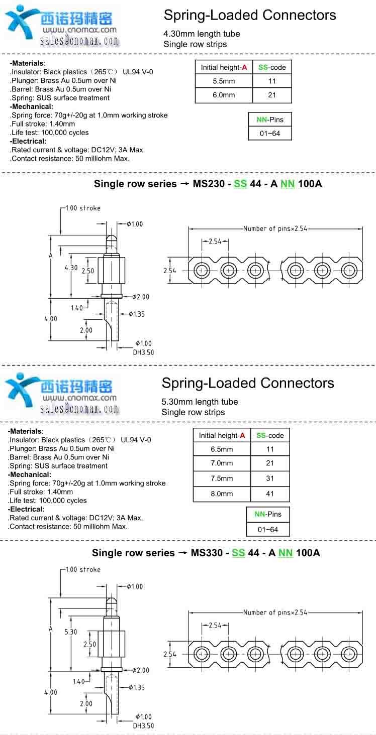 8PIN for SMT 8PIN for SMT