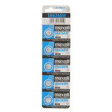 5X Lot 5pcs Maxell SR626SW 377 SR66 Silver Oxide Alkaline Battery Cell For Watch High Quality