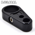 New Motorcycle 1 Black Dual Throttle Clutch Cable Clamp handlebar For Harley most bikes with 1