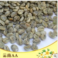 Free shipping China Yunnan Small Coffee Beans High quality organic Arabica A Green Coffee Beans 454g