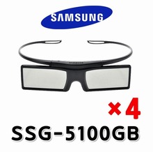 Новый 4x много SSG-5100GB SAMSUNG 3D телевизоры-очки / аккумулятор SSG-5100GB серии 3d-телевизор, Бесплатная доставка