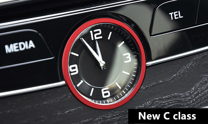 Red-Car-Midde-Control-Clock-and-watch-de