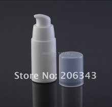 15ml white airless vacuum pump lotion bottle used for Cosmetic Container