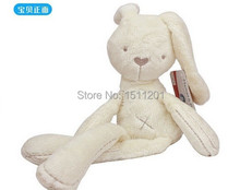 50cm Mamas & Papas baby rabbit sleeping comfort doll plush toys Millie & Boris Smooth Obedient Rabbit Sleep Calm Doll