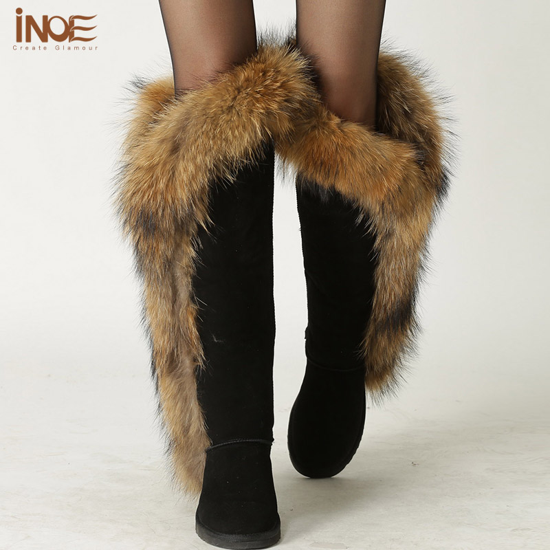 fashion fur boots