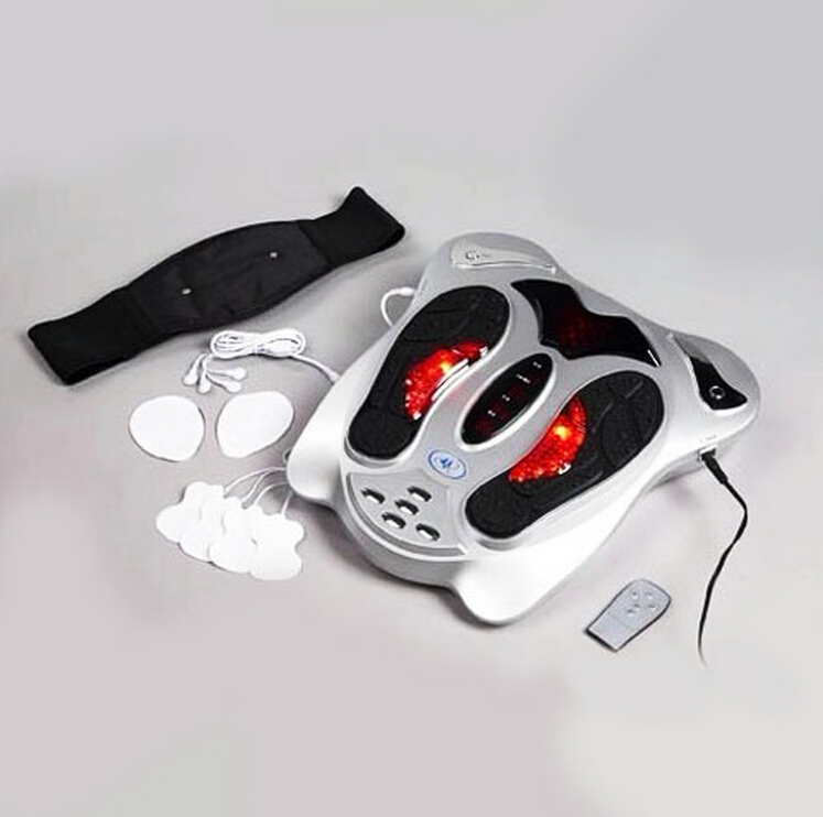 Brand New 2015 Electric Infrared Foot Massager Personal Health Care Pelma Massage Blood Circulation Booster Foot
