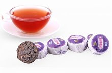 42pcs Lavender puerh tea, Ripe Pu’er tuo cha ,A2PT17, Free Shipping