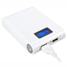 Rechargeable 18650 10000mah Li portable cell phone battery charger for mobile phone and laptop