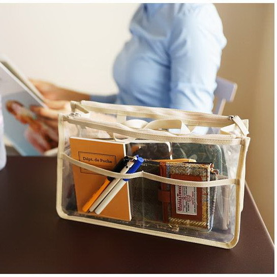 2015 Fashion Jelly Plastic  Transparent Organizer ...