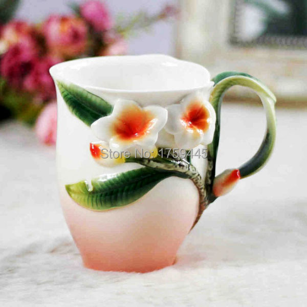 The latest popular China Enamel porcelain Portable travel 200ml tea cup Integrative and Convenient Coffee Tea